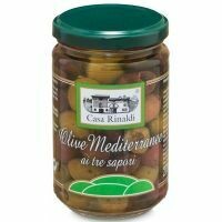 Mix středomořských oliv ve slunečnicovém oleji 270g