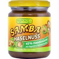 Bio SAMBA, oříšková pomazánka 250g RAPUNZEL