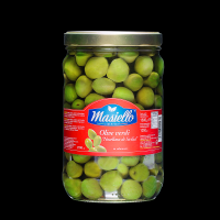 Zelené olivy s peckou ve slaném nálevu 1700ml