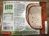 Chléb bez lepku rustikální bílý 235g PROVITA